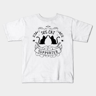 SOS Cat Supporter Kids T-Shirt